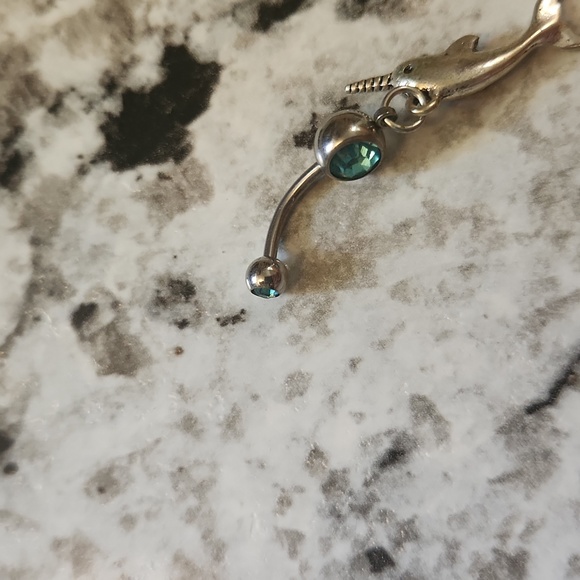 Narwhal Belly Button Ring - Picture 2 of 3